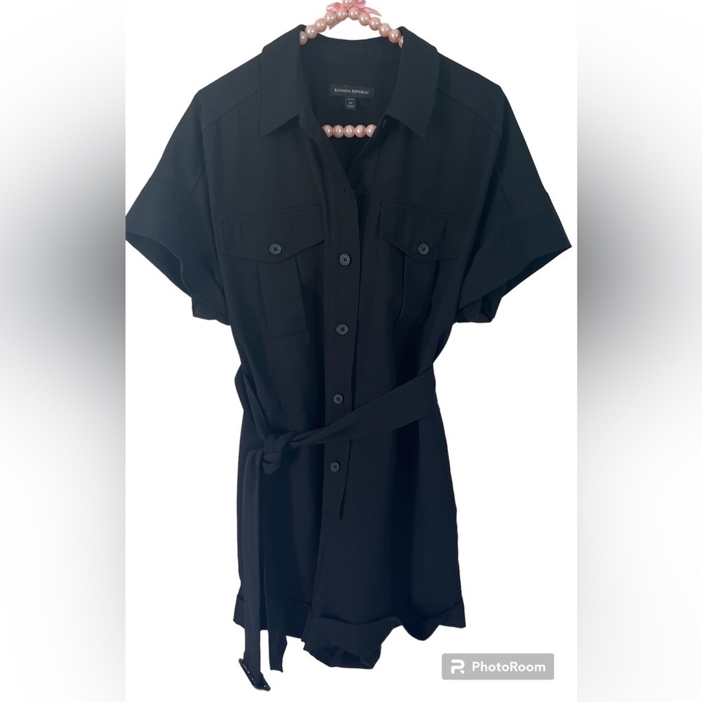 Banana Republic Black Romper, Size 4P